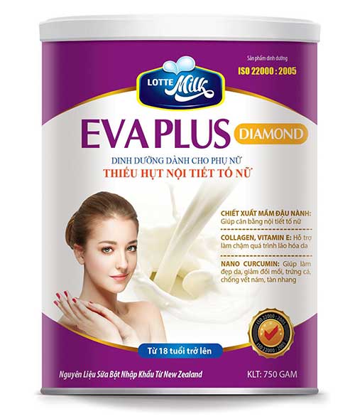 Sữa Evaplus - Sản phẩm hỗ trợ làm giảm quá trình lão hóa da, giúp làm đẹp da, giảm đồi mồi, trứng cá, chống vết nám, tàn nhang